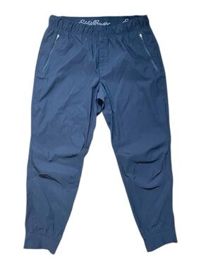 Eddie Bauer Women’s Black Nylon Outdoor Performance Gorpcore Joggers Size 14